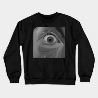 Terror in the eyes Crewneck Sweatshirt